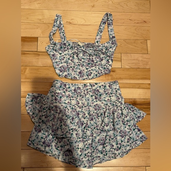 KISS THE SKY FLORAL SET - Picture 3 of 9